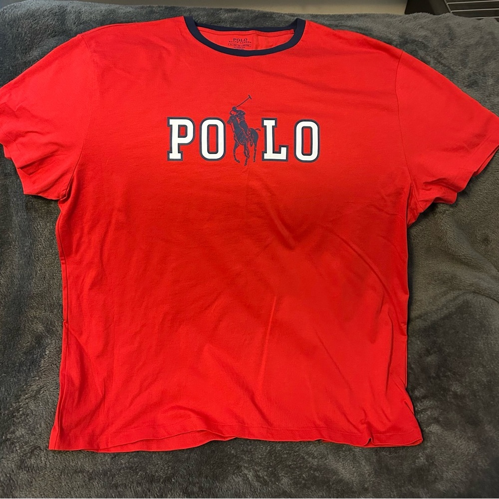 Polo by Ralph Lauren Vibrant Red Tee